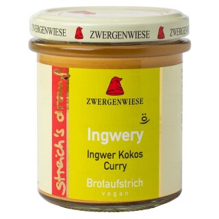 Zwergenwiese streich´s drauf Ingwery - Bio - 160g