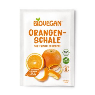 Biovegan Meine Orangenschale gerieben BV - Bio - 9g