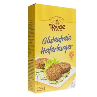 Bauckhof Glutenfreie Haferburger demeter - Bio - 160g