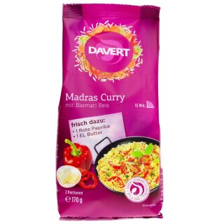 Davert Madras Curry - Bio - 170g