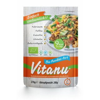 Vitanu Noodles aus Konjak - Bio - 270g