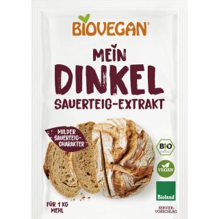 Biovegan Dinkel Sauerteig Extrakt - Bio - 30g