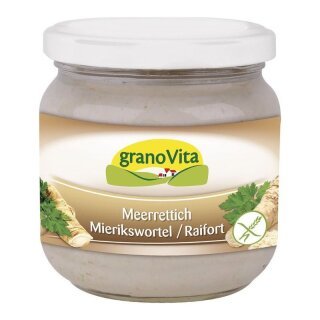 granoVita Creme Meerrettich - Bio - 170g