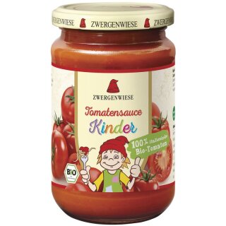 Zwergenwiese Kinder Tomatensauce - Bio - 340ml