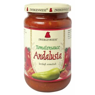 Zwergenwiese Tomatensauce Andalusia - Bio - 340ml