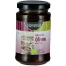 bio-verde Schwarze Kalamata-Oliven ohne Stein mit...