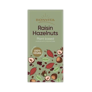 Bonvita Reisdrink Schokolade Rosinen-Haselnuss 12er Pack - Bio - 12 x 100g