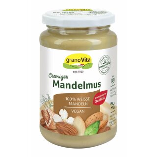 granoVita Mandelmus - 350g x 6  - 6er Pack VPE