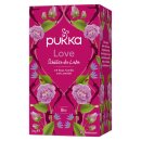 Pukka Kräutertee Love mit Rose Kamille und Lavendel...