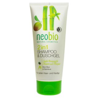 neobio 2 in 1 Shampoo & Duschgel - 200ml