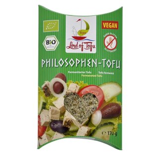 Lord of Tofu Philosophen-Tofu fermentierter Tofu für die griechische Küche - Bio - 170g