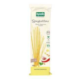 byodo Spaghettini semola - Bio - 500g
