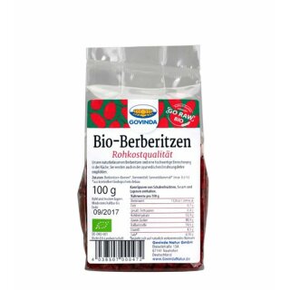 Govinda Berberitzen-Beeren - Bio - 100g