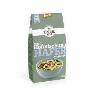 Bauckhof Hafer Müzli Hofmischung Demeter - Bio - 425g