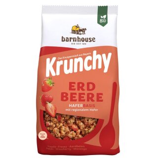 Barnhouse Krunchy Erdbeer - Bio - 375g