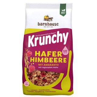 Barnhouse Krunchy Amaranth Hafer-Himbeere - Bio - 375g