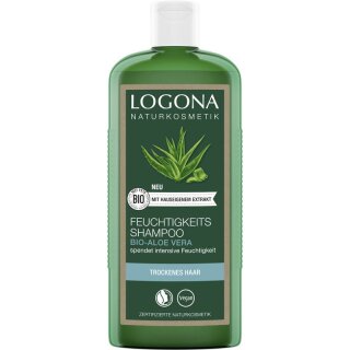 Logona Feuchtigkeits-Shampoo Aloe Vera - 250ml