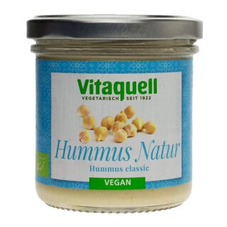 Vitaquell Hummus Natur - Bio - 130g