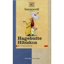 Sonnentor Hagebutte-Hibiskus Tee Teebeutel - Bio - 18x3g