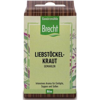 Gewürzmühle Brecht Liebstöckelkraut gemahlen - Bio - 25g