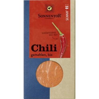 Sonnentor Chili gemahlen - Bio - 40g