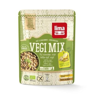 Lima Vegi Mix Wildreis, Ingwer, Soja und Zitrone - Bio - 250g
