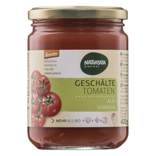 Naturata Geschälte Tomaten in Tomatensaft - Bio - 0,24kg