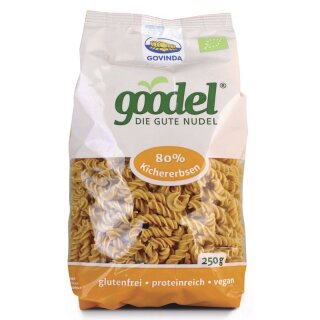 Govinda Goodels die gute Nudel "Kichererbse" Spirelli - Bio - 250g
