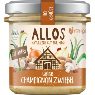Allos Hof Gemüse Carinas Champignon Zwiebel - Bio - 135g