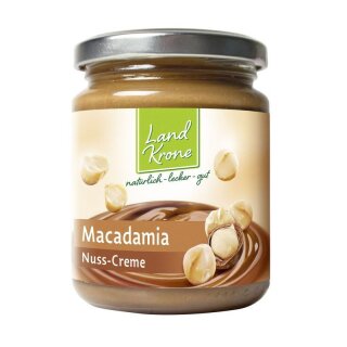 Landkrone Macadamia-Nuss-Creme - Bio - 250g
