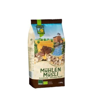 Bohlsener Mühle Mühlen Müsli Schokolade - Bio - 500g