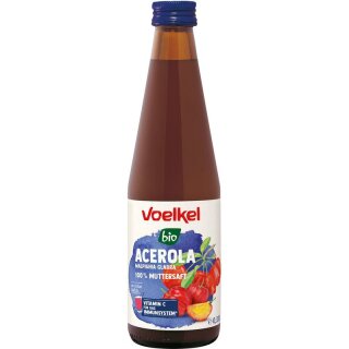 Voelkel Acerola Malpighia Glabra 100% Muttersaft - Bio - 0,33l