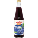 Voelkel Merlot 100% Trauben-Direktsaft - Bio - 0,7l