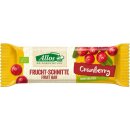 Allos Frucht-Schnitte Cranberry - Bio - 30g