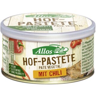Allos Hof Pastete Chili - Bio - 125g