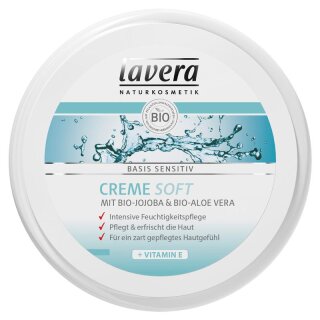 Lavera Basis Sensitiv Creme Soft - 150ml