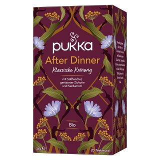 Pukka Gewürz-Kräutertee After Dinner 20 Teebeutel - Bio - 36g
