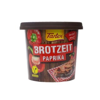 Tartex Brotzeit Paprika - Bio - 125g