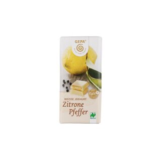 GEPA Weisse Jogurt Zitrone Pfeffer - Bio - 40g