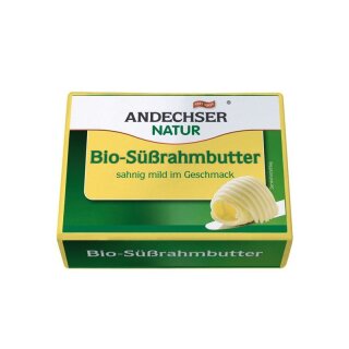 Andechser Natur Süßrahmbutter - Bio - 250g