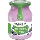 Andechser Natur Jogurt Heidelbeere-Cassis 3,8% - Bio - 500g