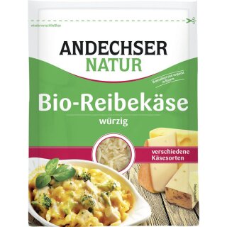 Andechser Natur AN Reibekäse 45% - Bio - 150g