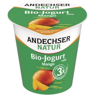 Andechser Natur Fruchtjogurt Mango 3,7% - Bio - 150g
