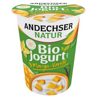 Andechser Natur Jogurt Mango-Vanille 3,8% - Bio - 400g