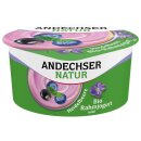 Andechser Natur Rahmjogurt Heidelbeere-Cassis 10% - Bio -...