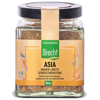 Gewürzmühle Brecht Asia Limette-Ingwer - Bio - 100g