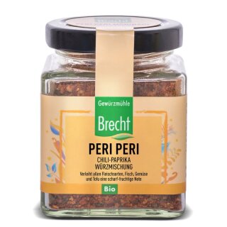 Gewürzmühle Brecht Peri Peri Chili-Paprika - Bio - 120g