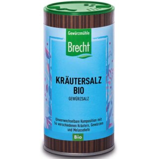 Gewürzmühle Brecht Kräutersalz Gewürzsalz - Bio - 200g