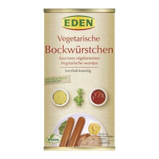 EDEN Vegetarische Bockwürstchen - 550g