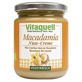 Vitaquell Macadamianuss-Creme Bio - Bio - 250g